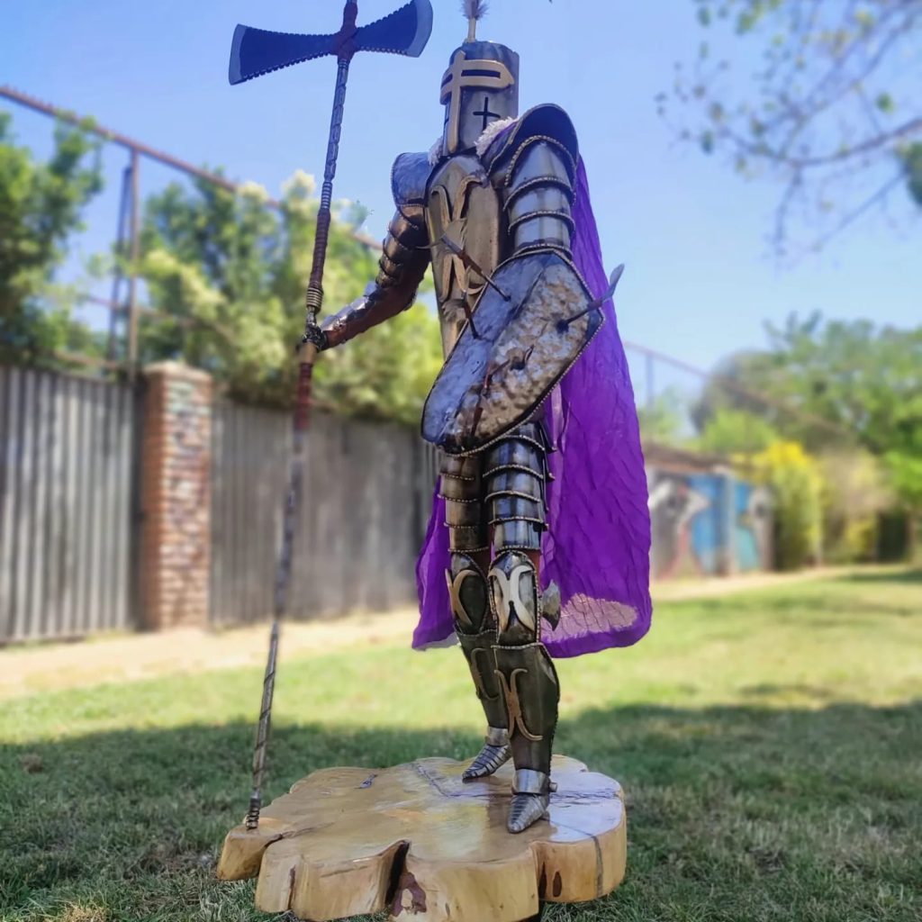 caballo medieval principal